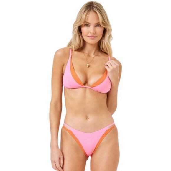 L*Space Finneas Top - Tangerine/Guava NEW NWT - Picture 1 of 5